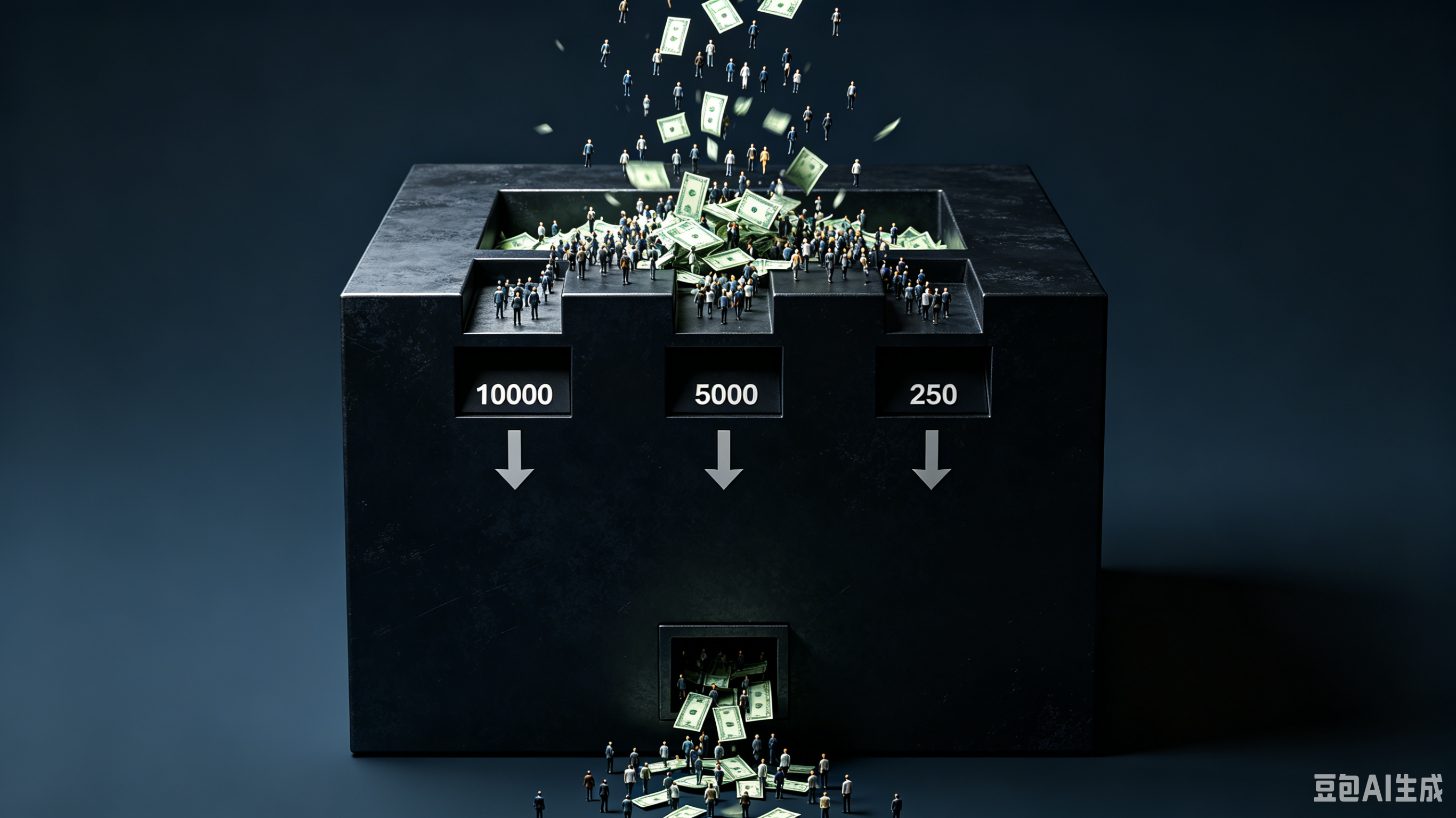公司薪酬黑箱：1 萬 → 5000 → 250 的層層剝削