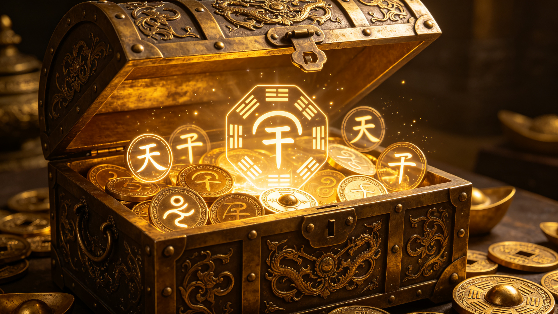地支藏干寶箱概念