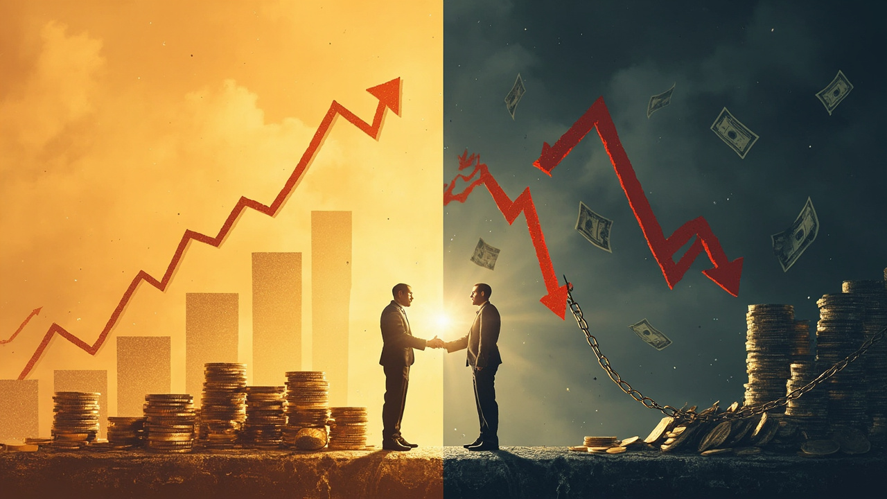两人投资对比示意图