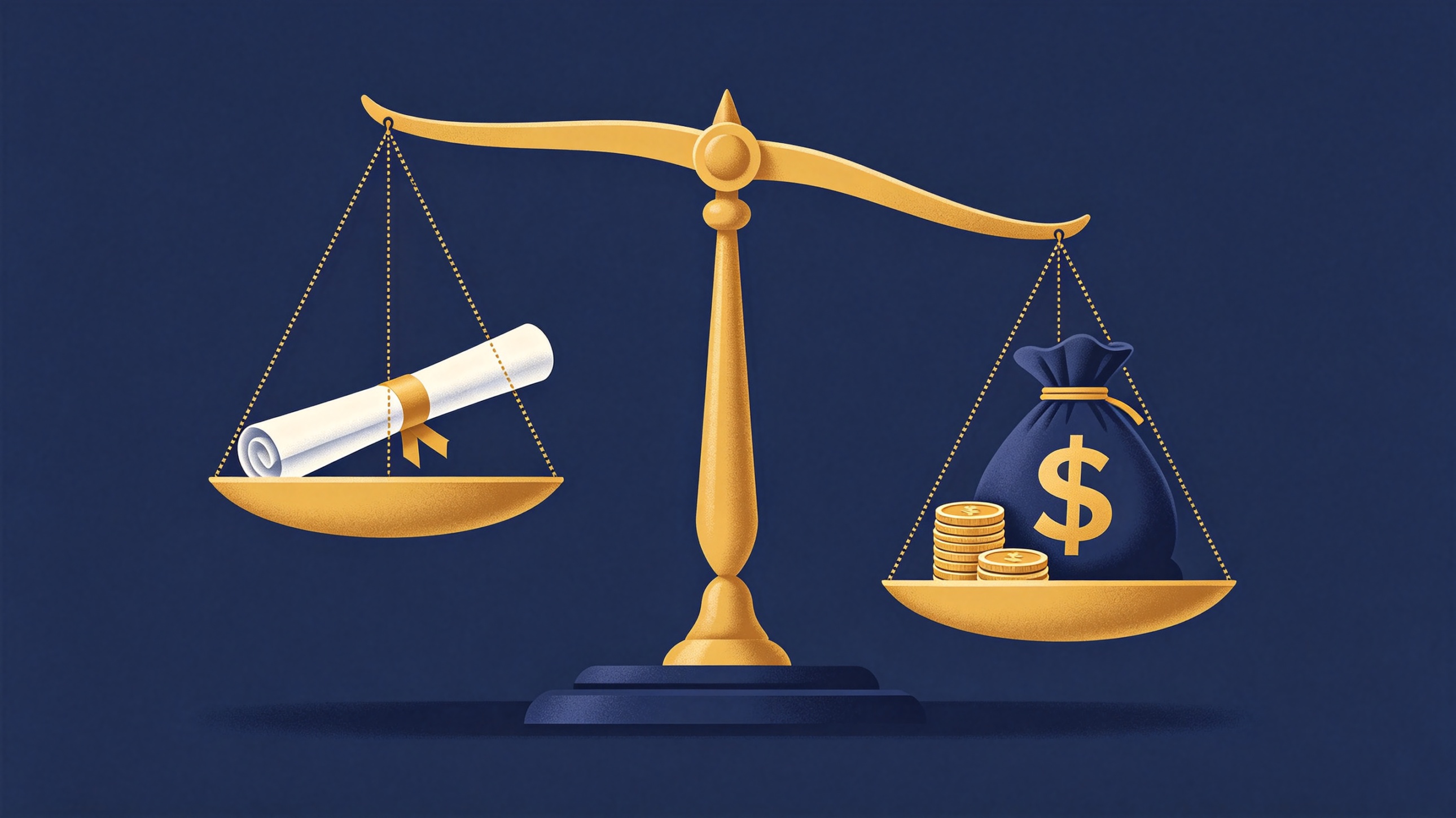 大學文憑與金錢的天平:學歷價值的衡量