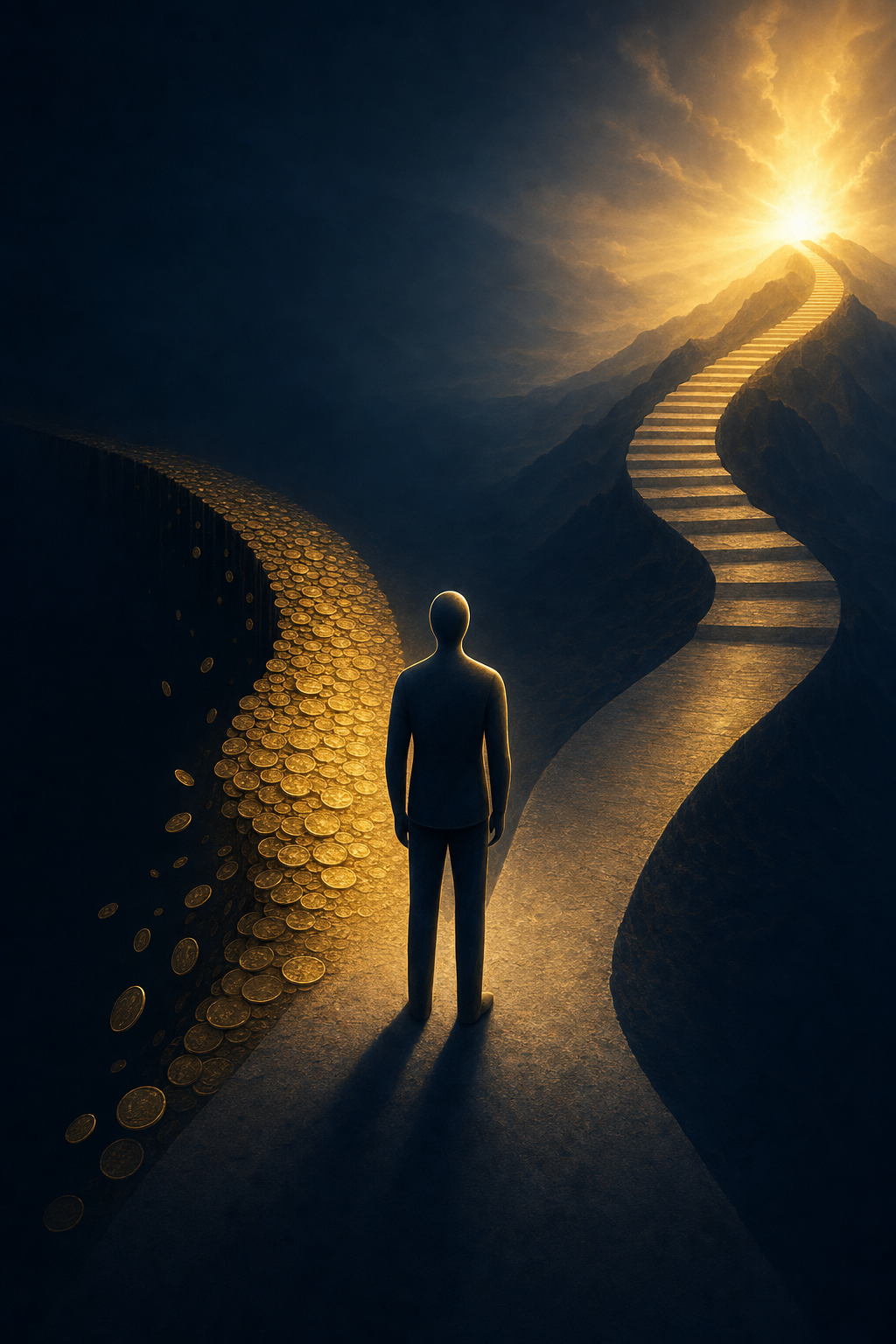 Money or mission — standing at the fork in the road